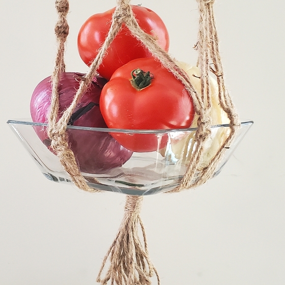 Natural Handmade Jute Plant Hanger Large - Picture 6 of 15